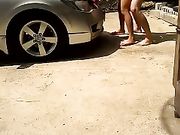 [国产女忧系列]欲望太强 从院子激烈操逼到闺房