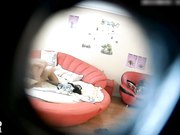 对白清晰酒店情趣大圆床偷拍大学生情侣激情妹子长得不错