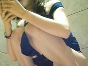 云上会所ktv厕拍系列3各色长腿大胸美女，不是一般的骚气