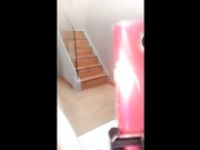 非常骚气金发少妇双人啪啪秀上位骑乘自己动插得不爽跳蛋道具自慰