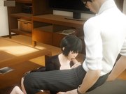 国内大神3D全CG作品：素人娘摄影中出巨乳人妻