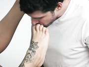 性感美人的玲珑玉足