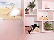 口罩妹喜欢玩诱惑随音乐扭动逼逼毛毛比较多