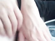 气质美女天太冷网约叫车勾引挑逗司机玩车震