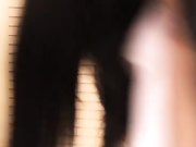 长相甜美长发妹子衬衣裙子OL装椅子上道具自慰出水搞的很湿