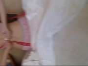 学生小情侣干之前先推个油阴部护理