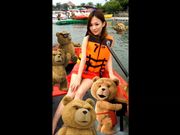 【网曝门事件】社交平台曝超靓美乳空姐『潘瑄慧』不雅视图流出