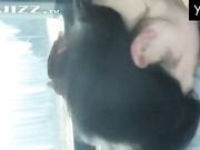 网友分享真实经历 在公共场合舔鸡巴然后自摸