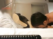 新婚小夫妻蜜月性爱自拍流出漂亮美乳高跟黑丝粉嫩小穴