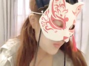 苗条身材面具妹子后入抽插呻吟娇喘最后射在屁股上