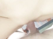 洋老外康爱福干汪珍珍嫩穴从床上干到桌子上草到喷射