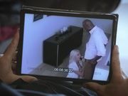 布莱克，这个按摩师没想到会操她的黑人客户