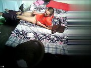 大爷嫖娼 JJ那么黑 一看就是江湖老手 小姐姐都被他弄到不好意思去了