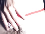 制服诱惑 手指揉阴蒂 道具插逼自慰大秀 站着手指插逼