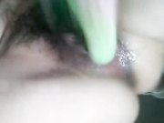 手扣黄瓜插一直不停喷