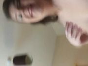 最后颜射漂亮脸蛋上