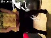 黑丝高跟的女友欲望太强烈 每天都要来三次