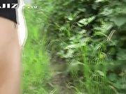 骚货野外夹着跳蛋 快到高潮时被强制爆操中出