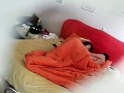 网络摄像头偷窥系列：小情侣啪啪女友身材非常不错