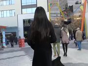 赤裸都市 警车大胆露出 勾搭路人电梯后入啪啪