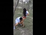 国内自拍野战女神