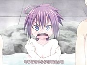 少女跟大叔共浴温泉