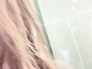 高颜值美少妇约炮两个男的3P大战 穿上黑丝红色高跟鞋轮流口交上位骑乘抽插