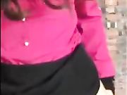 对白精彩2017红色妖姬最新黑丝高跟玩虐建筑工大尺度露逼