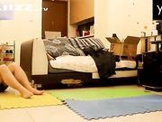 私人定制小胖偷内裤被气质白领姐姐抓获 内裤丝袜蒙头虐鸡巴