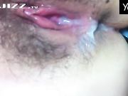 白嫩女友超粉的鲍鱼被我内射后拍了一个大大的特写