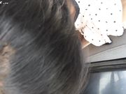 还有一个月就要结婚的小姨子被我带到野外露脸车震