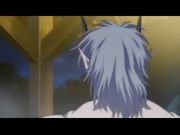 恶魔将种子射入温泉浴的美少女体内