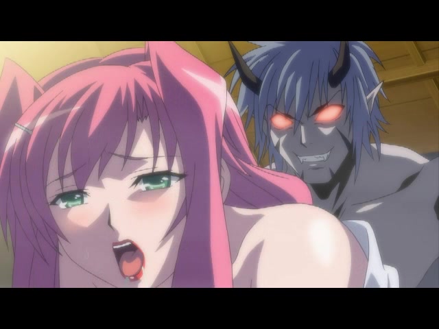 恶魔将种子射入温泉浴的美少女体内