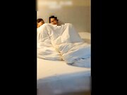 提前洗好澡放好摄像头等着骚女上钩