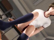 3d作品《学妹的触感》教室无套爆操制服美乳学妹2