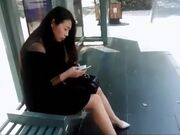 专搞良家的胖老外公交车站搭讪个打工妹粗大的鸡巴让她表情销魂