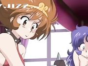 被捆绑性虐同时达到高潮的少女们