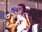 [SFM精选合集]-女特警被外星人抓住群P