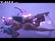 [SFM精选合集]-一群小骚狐狸浴火缠身吸舔对方超级大屌