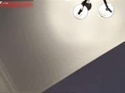 黄发小骚妹穿情趣黑丝被欲望高涨的大屌草的高潮连连