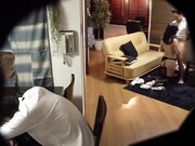 自宅访问搭讪等烂醉老公回家的美人妻_ (4)