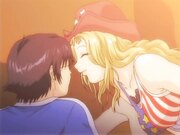 姐妹俩激情比赛沙滩裸奔