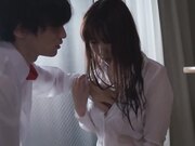 只属两人的秘密。颱风天、我住在老师家持续中出性爱_ (1)