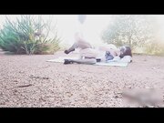 若隐若现稀疏毛毛揉搓起来非常娴熟