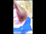 女神级长发气质美女主播按照粉丝要求夜晚到路边勾引中年大叔露天啪啪1