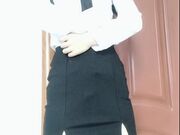 抖音网红『仙仙小草莓』高价私人定制 剧情扮演迷人女教师用自慰棒插的白浆直流