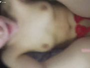 落地窗前大力爆操身穿情趣小内内的小姨子 逼逼很滑一直在流水