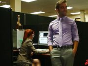 实习小秘书上班时勾引大屌老板主动吃鸡巴后被大屌爆了菊