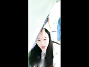 快乐悦悦户外搭两个帐篷一起快活上位骑乘风骚迷人