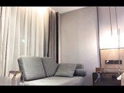 约操3500高端外围女神，美乳苗条沙发调情